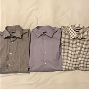 BUNDLE Marc New York x3 Dress Shirts 15.5 32/33